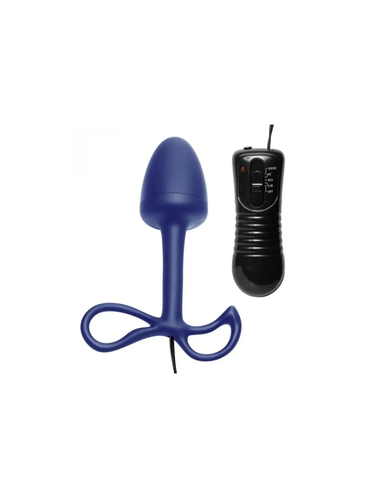 PLUG ANAL COM VIBRAÇÃO E COMANDO ASTRAL QUATTRO 4 SPEED MASTER SERIES 