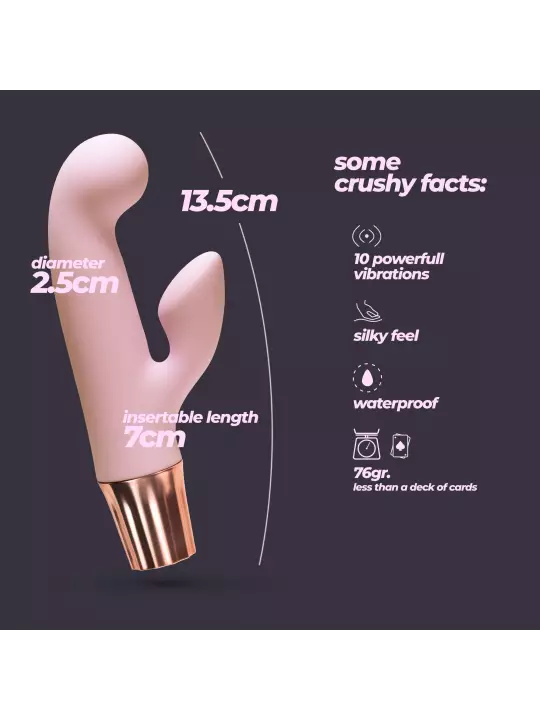 MINI VIBRADOR MELLOW CONY ROSA CRUSHIOUS