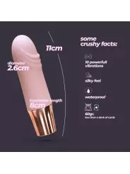 MINI VIBRADOR MELLOW WAVES ROSA CRUSHIOUS