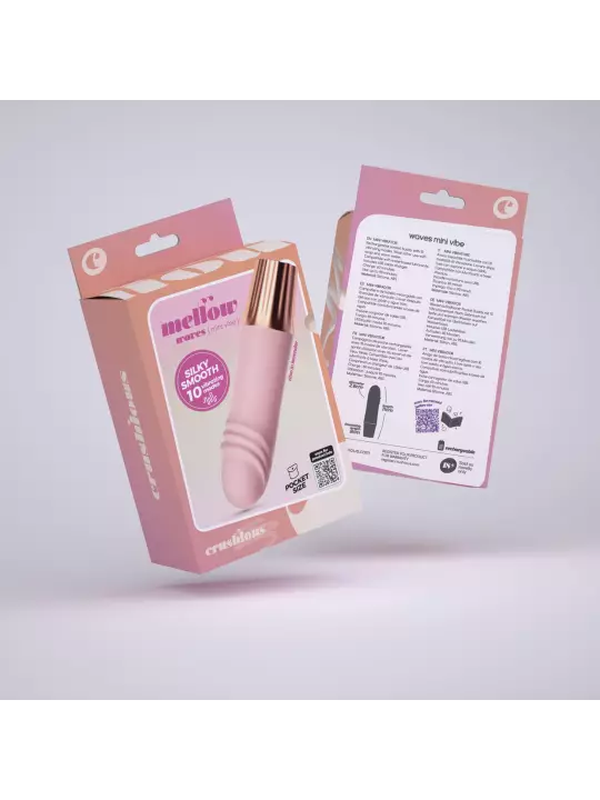 MINI VIBRADOR MELLOW WAVES ROSA CRUSHIOUS