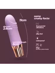 MINI VIBRADOR MELLOW WAVES LAVANDA CRUSHIOUS