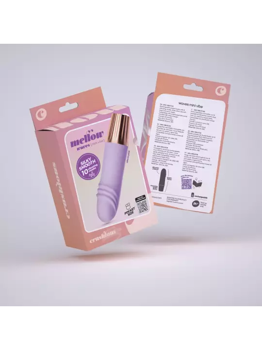 MINI VIBRADOR MELLOW WAVES LAVANDA CRUSHIOUS