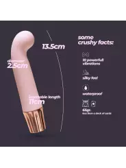 MINI VIBRADOR MELLOW GEE ROSA CRUSHIOUS