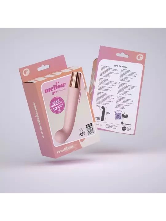 MINI VIBRADOR MELLOW GEE ROSA CRUSHIOUS