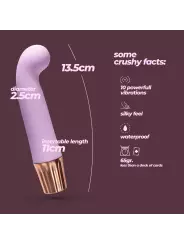 MINI VIBRADOR MELLOW GEE LAVANDA CRUSHIOUS
