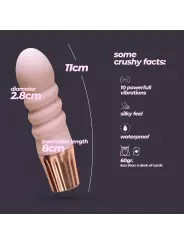 MINI VIBRADOR MELLOW BUBBLES ROSA CRUSHIOUS