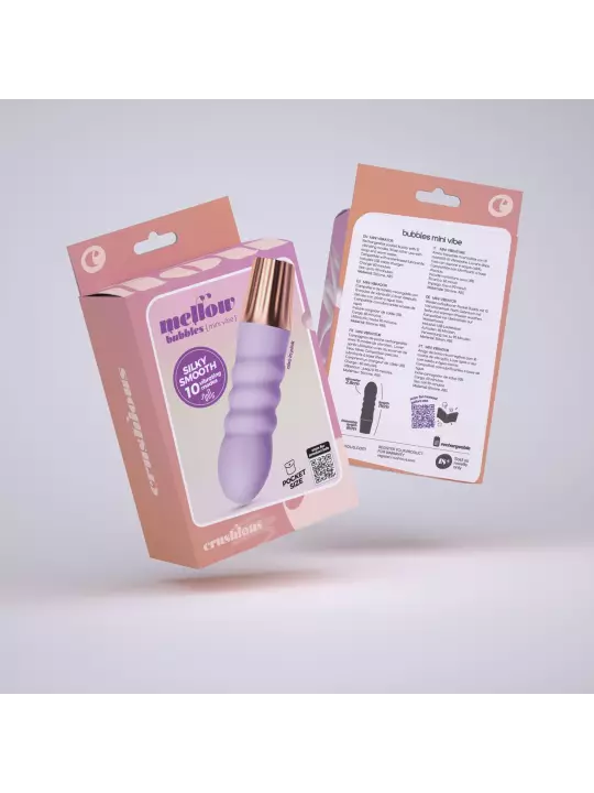 MINI VIBRADOR MELLOW BUBBLES LAVANDA CRUSHIOUS