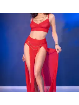 CONJUNTO CR-4850 VERMELHO CHILIROSE