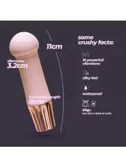 MINI VIBRADOR MELLOW PUFF ROSA CRUSHIOUS