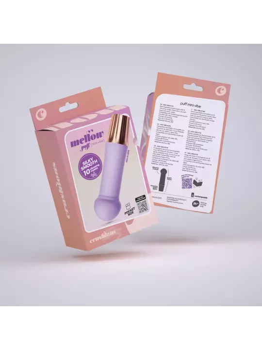 MINI VIBRADOR MELLOW PUFF LAVANDA CRUSHIOUS