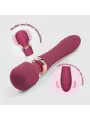 VARINHA MASSAJADORA DUAL JINX VINHO TINTO CRUSHIOUS
