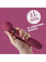VARINHA MASSAJADORA DUAL JINX VINHO TINTO CRUSHIOUS