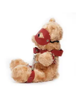 URSO DE PELÚCIA BONDAGE CRUSHITO VERMELHO 31CM CRUSHIOUS