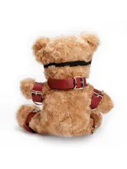 URSO DE PELÚCIA BONDAGE CRUSHITO VERMELHO 31CM CRUSHIOUS