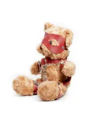 URSO DE PELÚCIA BONDAGE CRUSHITO VERMELHO 31CM CRUSHIOUS