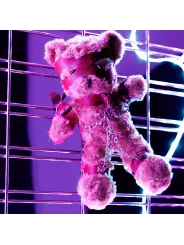 URSO DE PELÚCIA BONDAGE CRUSHITO VERMELHO 31CM CRUSHIOUS