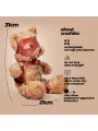 URSO DE PELÚCIA BONDAGE CRUSHITO VERMELHO 31CM CRUSHIOUS
