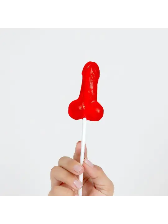 CHUPA-CHUPA DE GOMA EM FORMA DE PÉNIS