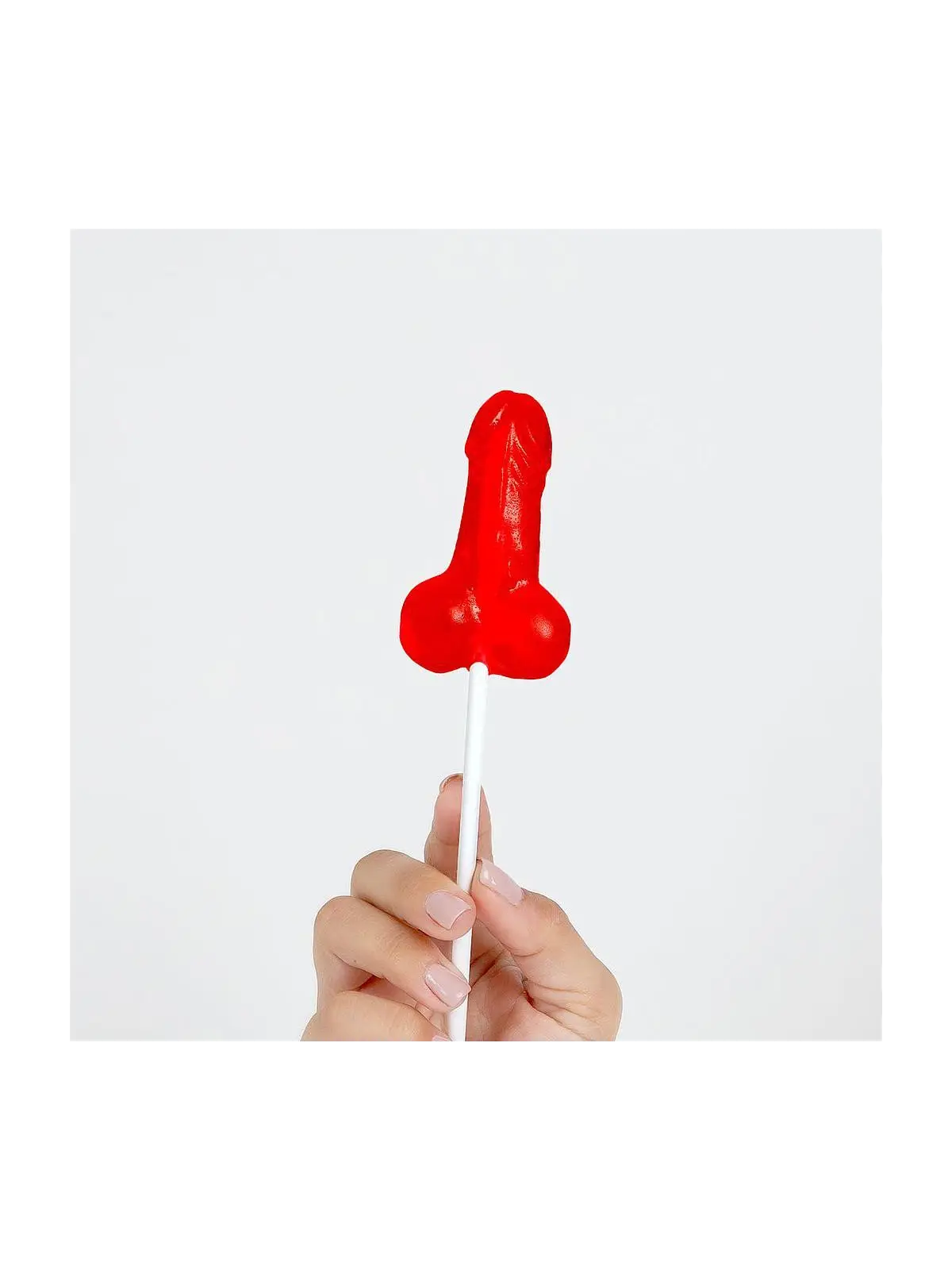 CHUPA-CHUPA DE GOMA EM FORMA DE PÉNIS