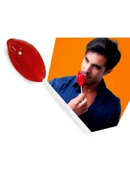 CHUPA-CHUPA DE GOMA EM FORMA DE VAGINA