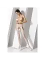 COLLANTS COM EFEITO DE LIGAS S017 BRANCAS EROTIC LINE PASSION