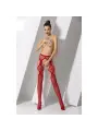 COLLANTS COM EFEITO DE LIGAS S023 VERMELHAS EROTIC LINE PASSION