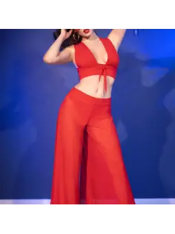 CONJUNTO DE 3 PEÇAS CR-4857 VERMELHO CHILIROSE