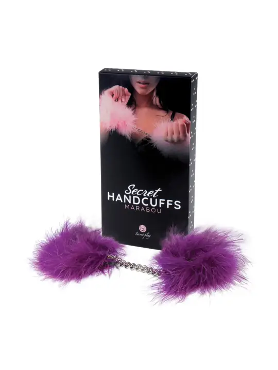 ALGEMAS COM PLUMAS MARABU ROXAS SECRET PLAY