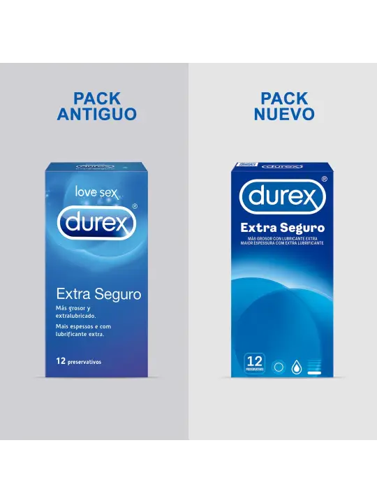 CAIXA COM 12 PRESERVATIVOS EXTRA SEGURO DUREX