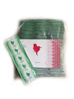 PACK COM 144 PRESERVATIVOS COM AROMA A MORANGO COLIBRI 