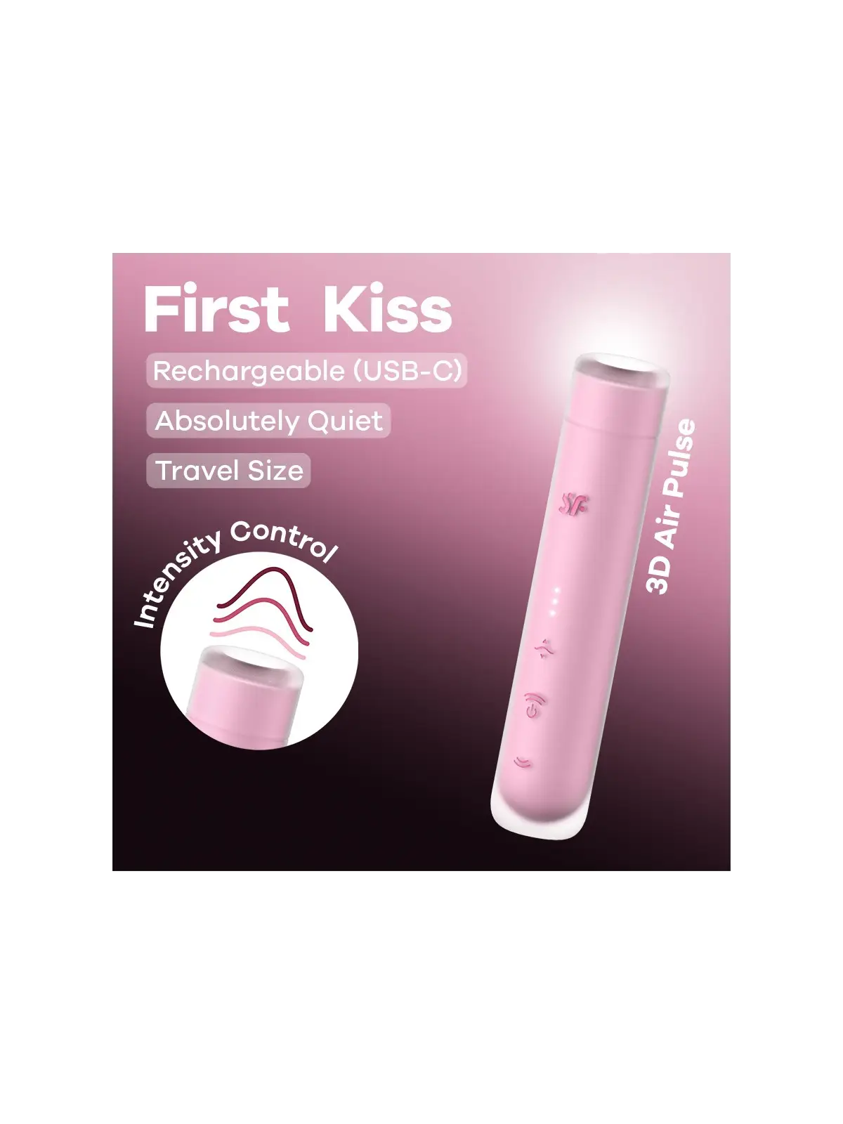 ESTIMULADOR FIRST KISS SATISFYER
