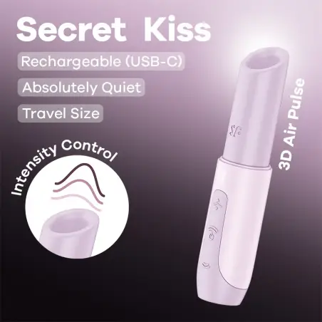 ESTIMULADOR SECRET KISS SATISFYER