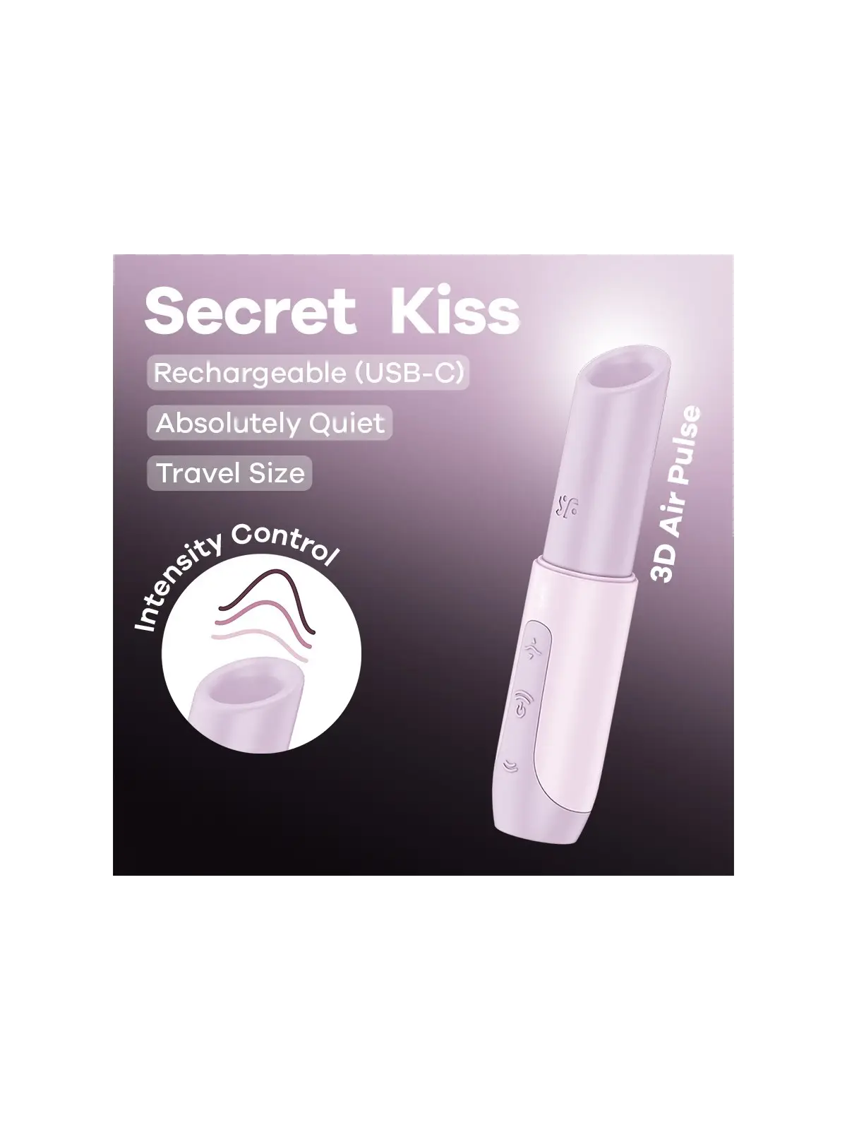 ESTIMULADOR SECRET KISS SATISFYER