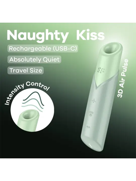 ESTIMULADOR NAUGHTY KISS SATISFYER