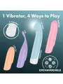 CONJUNTO DE VIBRADORES PLAYFUL FOUR SATISFYER