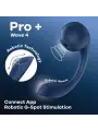 ESTIMULADOR PRO+ WAVE 4 CONNECT APP AZUL SATISFYER ESTIMULADOR PRO+ WAVE 4 CONNECT APP AZUL SATISFYER