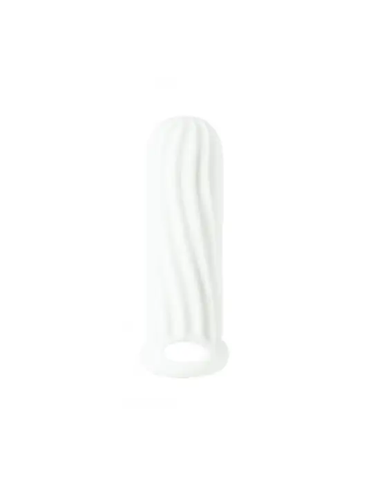 MANGA COM EXTENSÃO PARA O PÉNIS HOMME WIDE BRANCO LOLA GAMES 11-15CM
