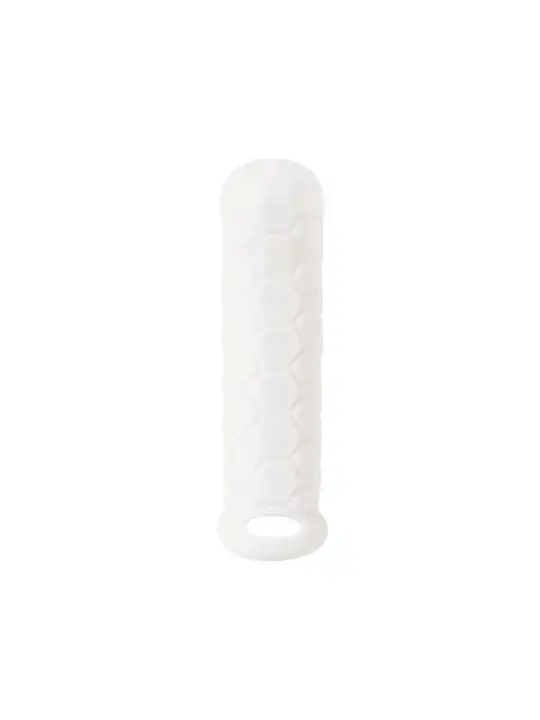 MANGA COM EXTENSÃO PARA O PÉNIS HOMME LONG BRANCO LOLA GAMES 11-15CM