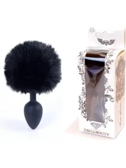 PLUG ANAL COM CAUDA DE COELHO EXCLUSIVITY PRETO BOSS SERIES