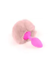 PLUG ANAL COM CAUDA DE COELHO EXCLUSIVITY ROSA BOSS SERIES