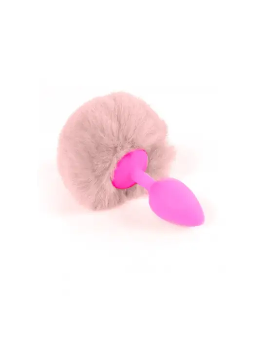 PLUG ANAL COM CAUDA DE COELHO EXCLUSIVITY ROSA BOSS SERIES