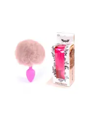PLUG ANAL COM CAUDA DE COELHO EXCLUSIVITY ROSA BOSS SERIES