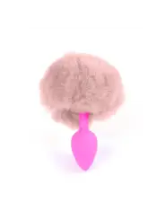PLUG ANAL COM CAUDA DE COELHO EXCLUSIVITY ROSA BOSS SERIES