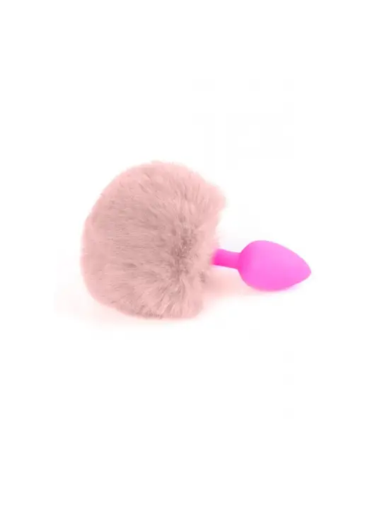 PLUG ANAL COM CAUDA DE COELHO EXCLUSIVITY ROSA BOSS SERIES