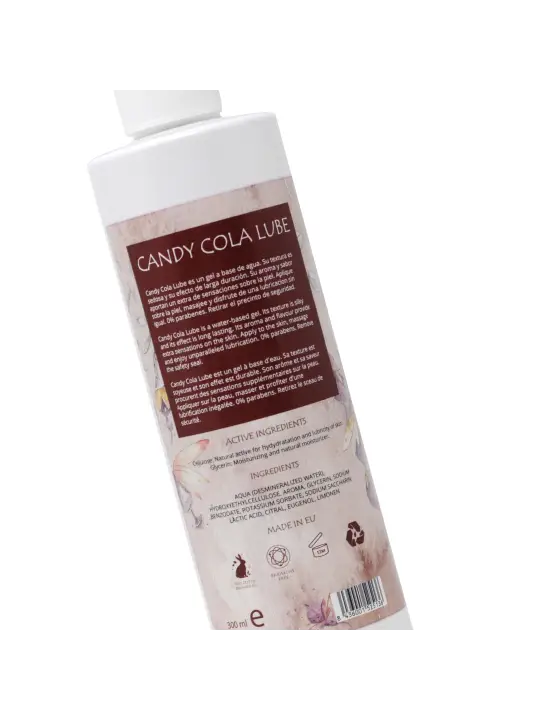 LUBRIFICANTE À BASE DE ÁGUA COM SABOR A COLA EVOQUE 300 ML LUBRIFICANTE À BASE DE ÁGUA COM SABOR A COLA EVOQUE 300 ML