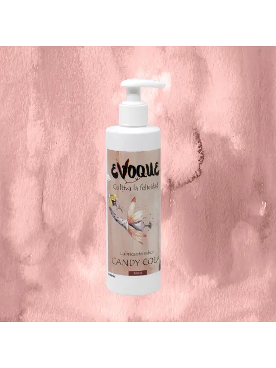 LUBRIFICANTE À BASE DE ÁGUA COM SABOR A COLA EVOQUE 300 ML