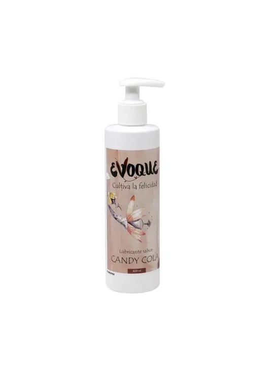 LUBRIFICANTE À BASE DE ÁGUA COM SABOR A COLA EVOQUE 300 ML