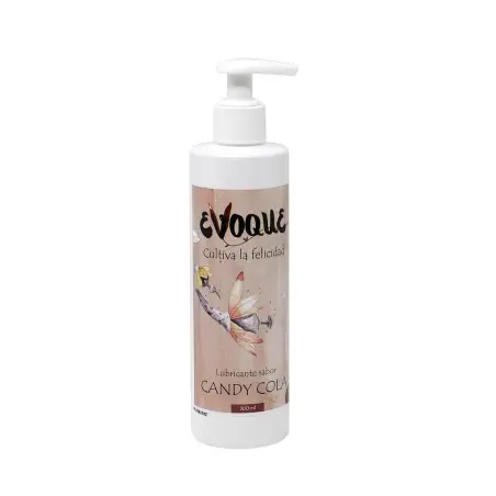 LUBRIFICANTE À BASE DE ÁGUA COM SABOR A COLA EVOQUE 300 ML