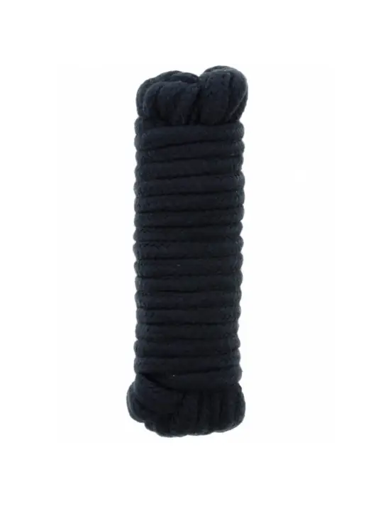 CORDA BONDAGE PRETA DE 5M ARGUS TOYS 