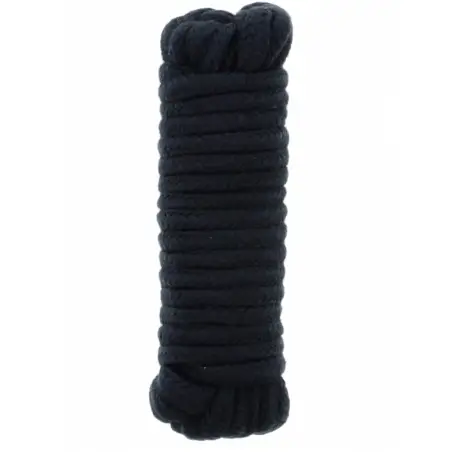 CORDA BONDAGE PRETA DE 5M ARGUS TOYS 